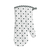 Grillhandske/grythandske svarta prickar (2pack)
